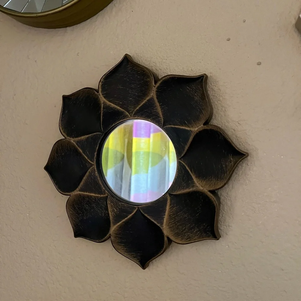 Mismatch Mirror Set with Gold and Silver Accents